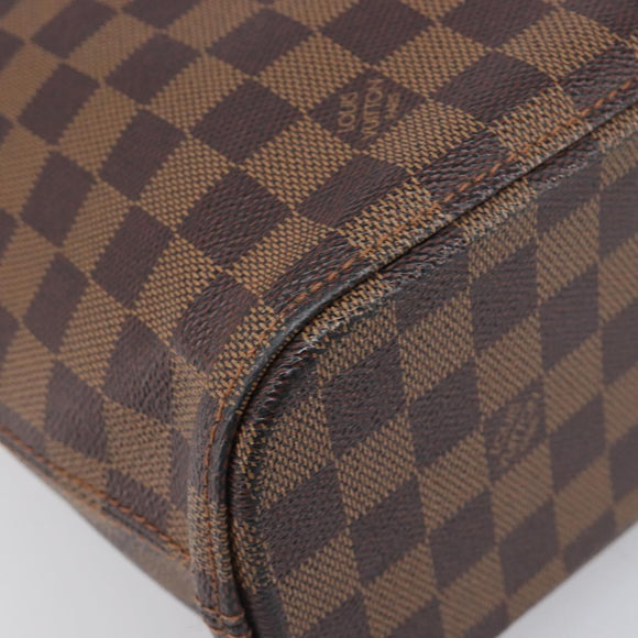 LOUIS VUITTON Damier Ebene Vavin GM Tote Bag N51169 LV Auth 198915
