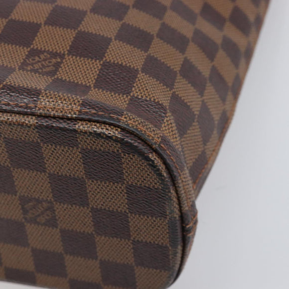LOUIS VUITTON Damier Ebene Vavin GM Tote Bag N51169 LV Auth 198915