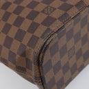 LOUIS VUITTON Damier Ebene Vavin GM Tote Bag N51169 LV Auth 198915-16