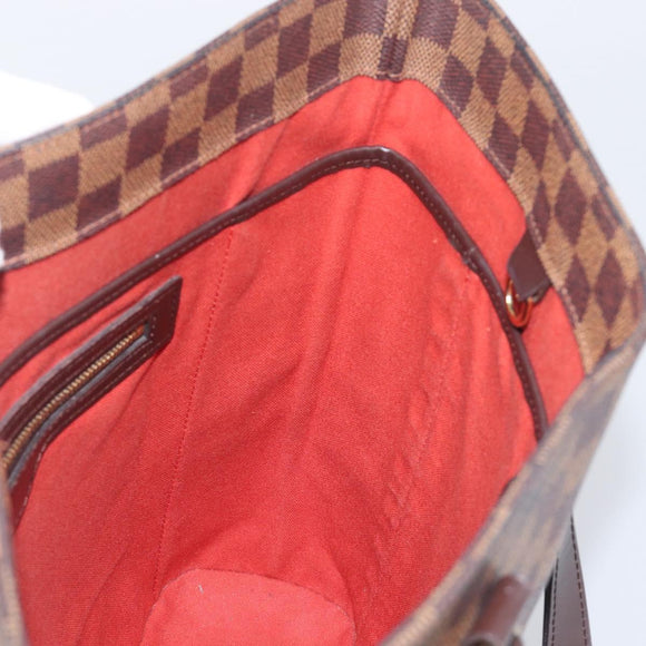 LOUIS VUITTON Damier Ebene Vavin GM Tote Bag N51169 LV Auth 198915