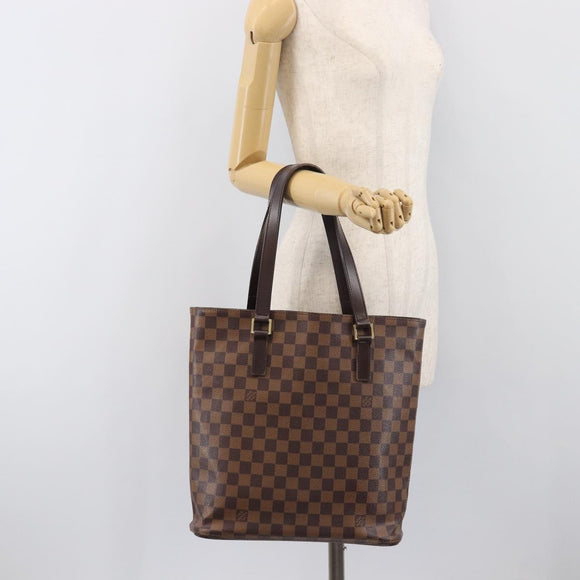 LOUIS VUITTON Damier Ebene Vavin GM Tote Bag N51169 LV Auth 198915
