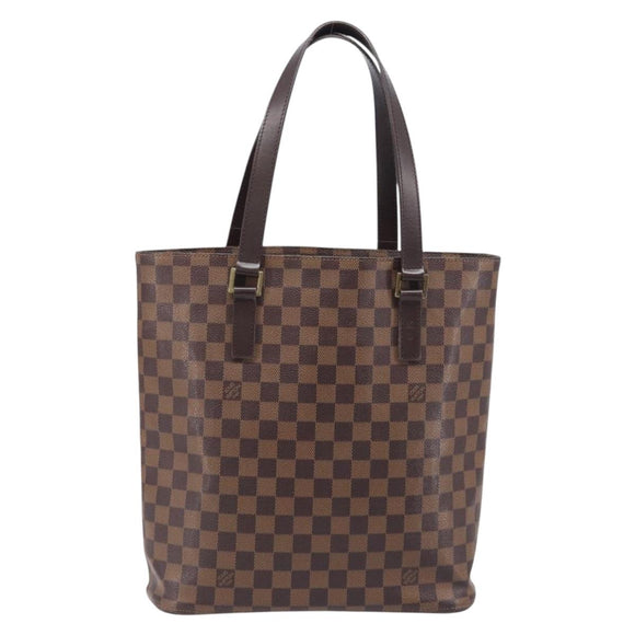 LOUIS VUITTON Damier Ebene Vavin GM Tote Bag N51169 LV Auth 198915