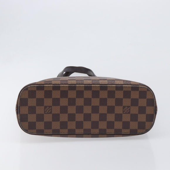 LOUIS VUITTON Damier Ebene Vavin GM Tote Bag N51169 LV Auth 198915