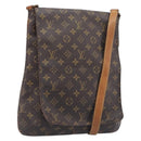 LOUIS VUITTON Monogram Musette Shoulder Bag M51256 LV Auth 198916-1
