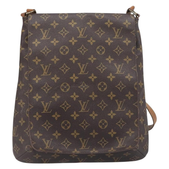 LOUIS VUITTON Monogram Musette Shoulder Bag M51256 LV Auth 198916