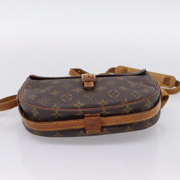 LOUIS VUITTON Monogram Jeune Fille MM Shoulder Bag M51226 LV Auth 198917