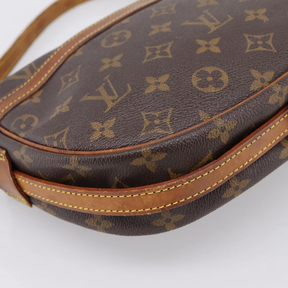 LOUIS VUITTON Monogram Jeune Fille MM Shoulder Bag M51226 LV Auth 198917