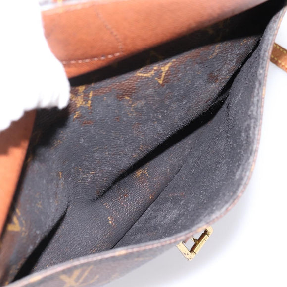 LOUIS VUITTON Monogram Jeune Fille MM Shoulder Bag M51226 LV Auth 198917