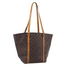 LOUIS VUITTON Monogram Sac Shopping Tote Bag M51108 LV Auth 198918-1