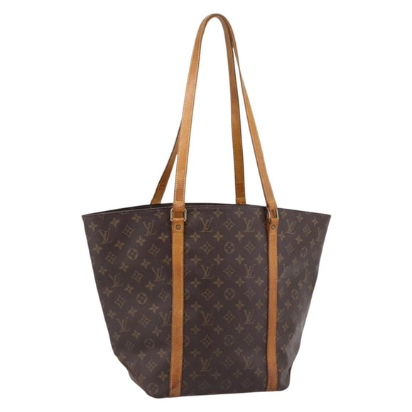 LOUIS VUITTON Monogram Sac Shopping Tote Bag M51108 LV Auth 198918