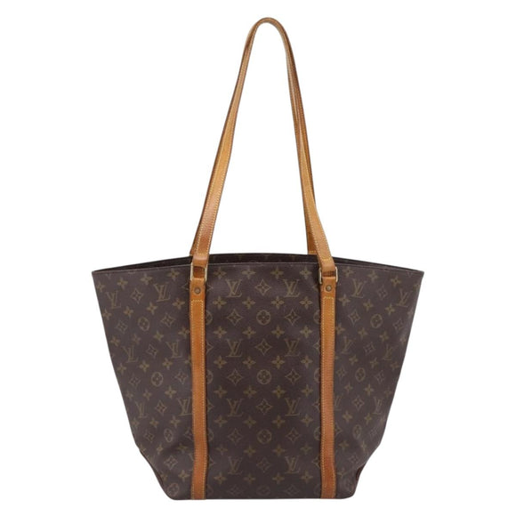 LOUIS VUITTON Monogram Sac Shopping Tote Bag M51108 LV Auth 198918