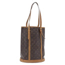 LOUIS VUITTON Monogram Bucket GM Shoulder Bag M42236 LV Auth 198919-1