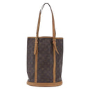 LOUIS VUITTON Monogram Bucket GM Shoulder Bag M42236 LV Auth 198919-13