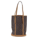 LOUIS VUITTON Monogram Bucket GM Shoulder Bag M42236 LV Auth 198919-2