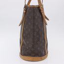 LOUIS VUITTON Monogram Bucket GM Shoulder Bag M42236 LV Auth 198919-4