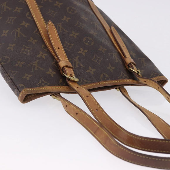 LOUIS VUITTON Monogram Bucket GM Shoulder Bag M42236 LV Auth 198919