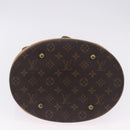 LOUIS VUITTON Monogram Bucket GM Shoulder Bag M42236 LV Auth 198919-5