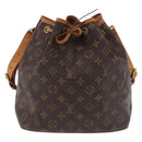 LOUIS VUITTON Monogram Petit Noe Shoulder Bag M42226 LV Auth 198921-13