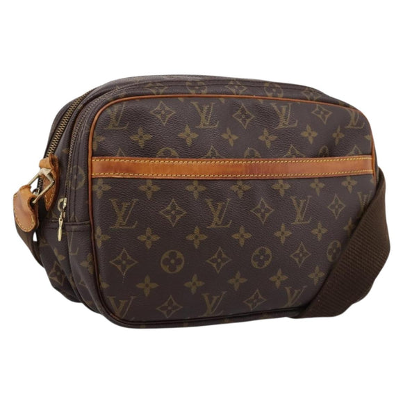 LOUIS VUITTON Monogram Reporter PM Shoulder Bag M45254 LV Auth 198922