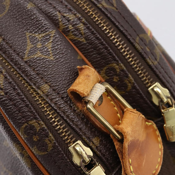 LOUIS VUITTON Monogram Reporter PM Shoulder Bag M45254 LV Auth 198922