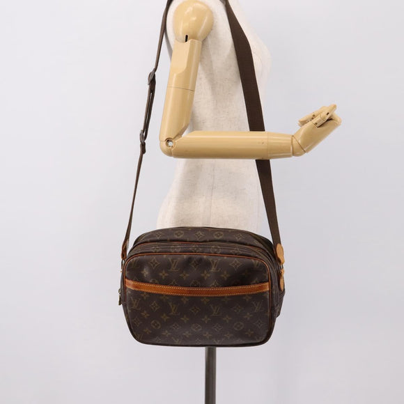 LOUIS VUITTON Monogram Reporter PM Shoulder Bag M45254 LV Auth 198922
