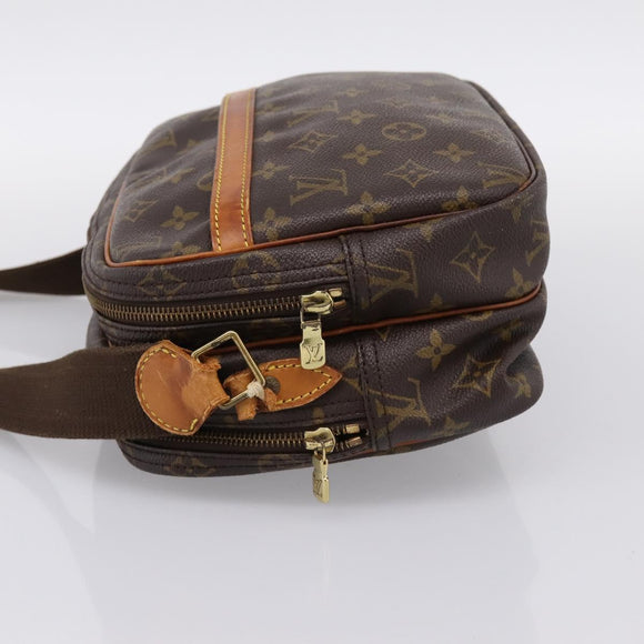 LOUIS VUITTON Monogram Reporter PM Shoulder Bag M45254 LV Auth 198922
