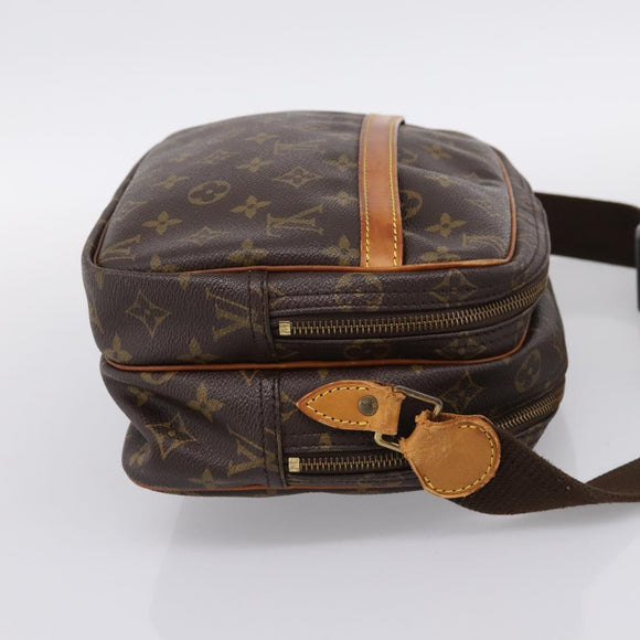 LOUIS VUITTON Monogram Reporter PM Shoulder Bag M45254 LV Auth 198922