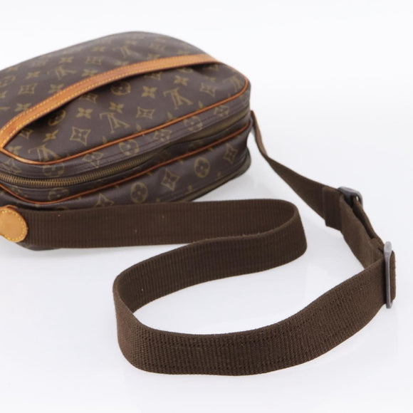 LOUIS VUITTON Monogram Reporter PM Shoulder Bag M45254 LV Auth 198922