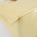 LOUIS VUITTON Monogram Vernis Reade PM Hand Bag Gris M91145 LV Auth 198934-16