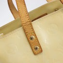 LOUIS VUITTON Monogram Vernis Reade PM Hand Bag Gris M91145 LV Auth 198934-10