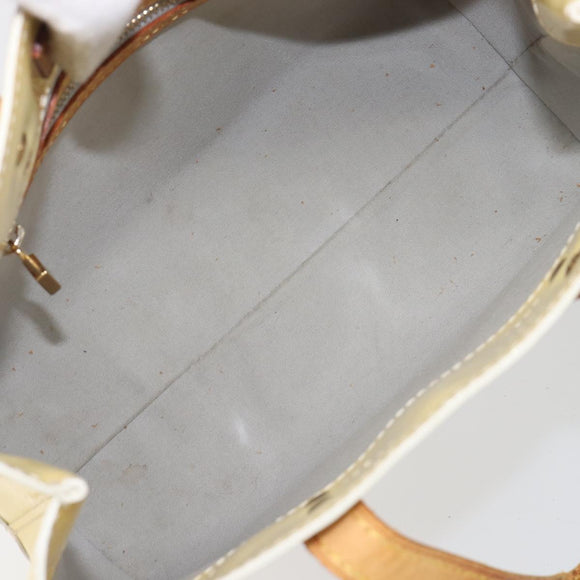 LOUIS VUITTON Monogram Vernis Reade PM Hand Bag Gris M91145 LV Auth 198934
