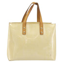 LOUIS VUITTON Monogram Vernis Reade PM Hand Bag Gris M91145 LV Auth 198934-13
