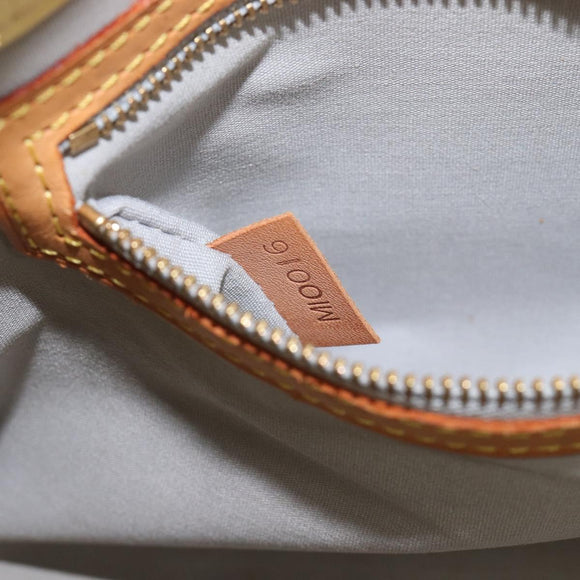 LOUIS VUITTON Monogram Vernis Reade PM Hand Bag Gris M91145 LV Auth 198934