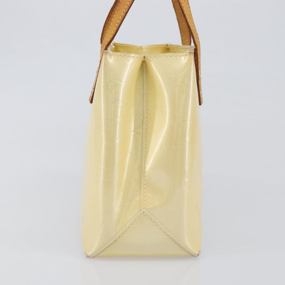 LOUIS VUITTON Monogram Vernis Reade PM Hand Bag Gris M91145 LV Auth 198934