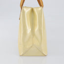 LOUIS VUITTON Monogram Vernis Reade PM Hand Bag Gris M91145 LV Auth 198934-4