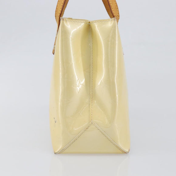 LOUIS VUITTON Monogram Vernis Reade PM Hand Bag Gris M91145 LV Auth 198934