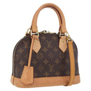 LOUIS VUITTON Monogram Alma BB Hand Bag M53152 LV Auth 198935V-1