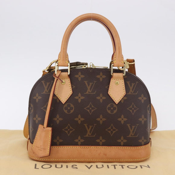 LOUIS VUITTON Monogram Alma BB Hand Bag M53152 LV Auth 198935V