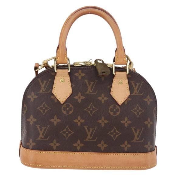 LOUIS VUITTON Monogram Alma BB Hand Bag M53152 LV Auth 198935V