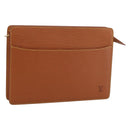 LOUIS VUITTON Epi Pochette Homme Clutch Bag Brown M52528 LV Auth 198936-1