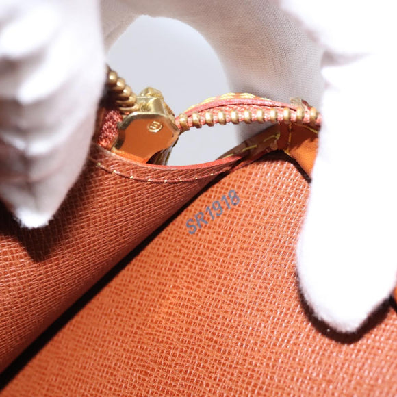 LOUIS VUITTON Epi Pochette Homme Clutch Bag Brown M52528 LV Auth 198936