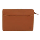 LOUIS VUITTON Epi Pochette Homme Clutch Bag Brown M52528 LV Auth 198936-13