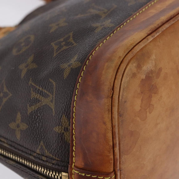 LOUIS VUITTON Monogram Alma Hand Bag M51130 LV Auth 198938