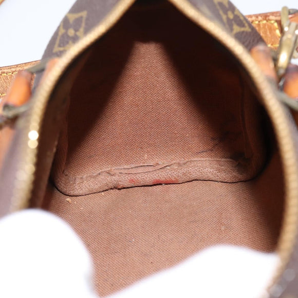 LOUIS VUITTON Monogram Mini Speedy Bandouliere Japon 88 M99014 LV Auth 198939