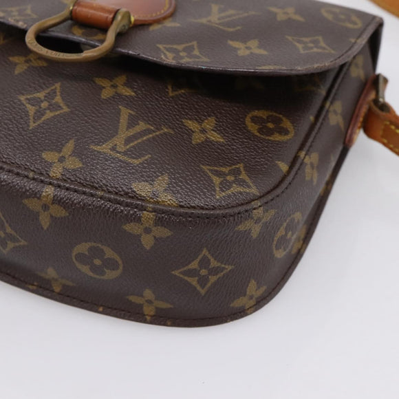 LOUIS VUITTON Monogram Saint Cloud MM Shoulder Bag M51243 LV Auth 198940