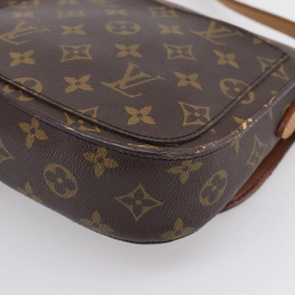 LOUIS VUITTON Monogram Saint Cloud MM Shoulder Bag M51243 LV Auth 198940