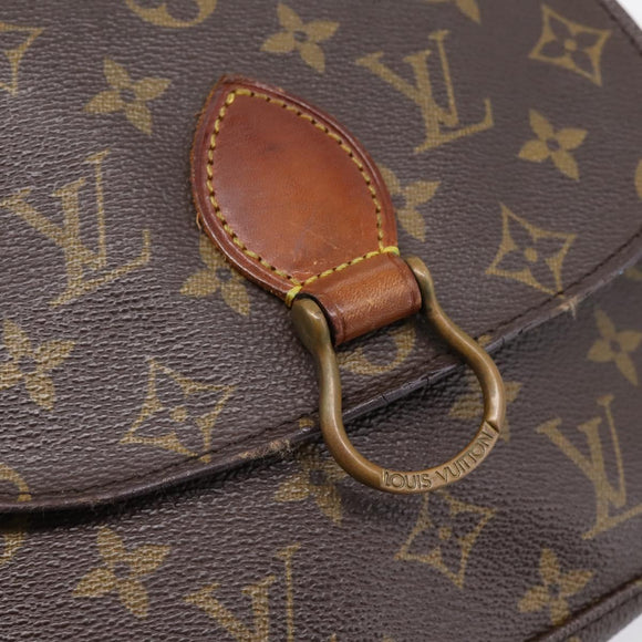 LOUIS VUITTON Monogram Saint Cloud MM Shoulder Bag M51243 LV Auth 198940