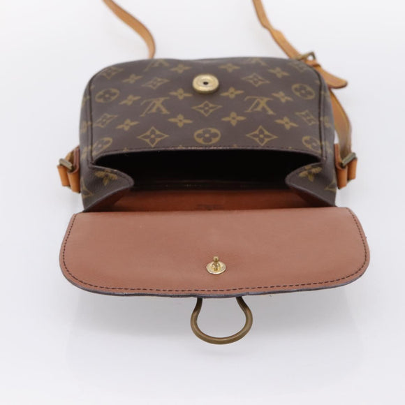 LOUIS VUITTON Monogram Saint Cloud MM Shoulder Bag M51243 LV Auth 198940