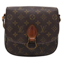LOUIS VUITTON Monogram Saint Cloud MM Shoulder Bag M51243 LV Auth 198940-13