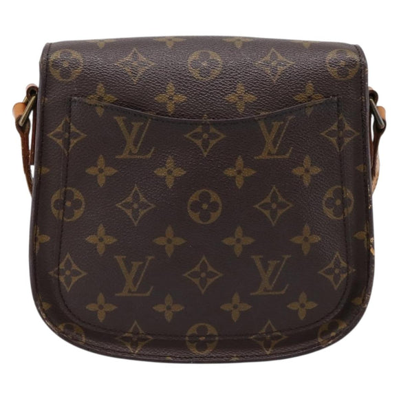 LOUIS VUITTON Monogram Saint Cloud MM Shoulder Bag M51243 LV Auth 198940
